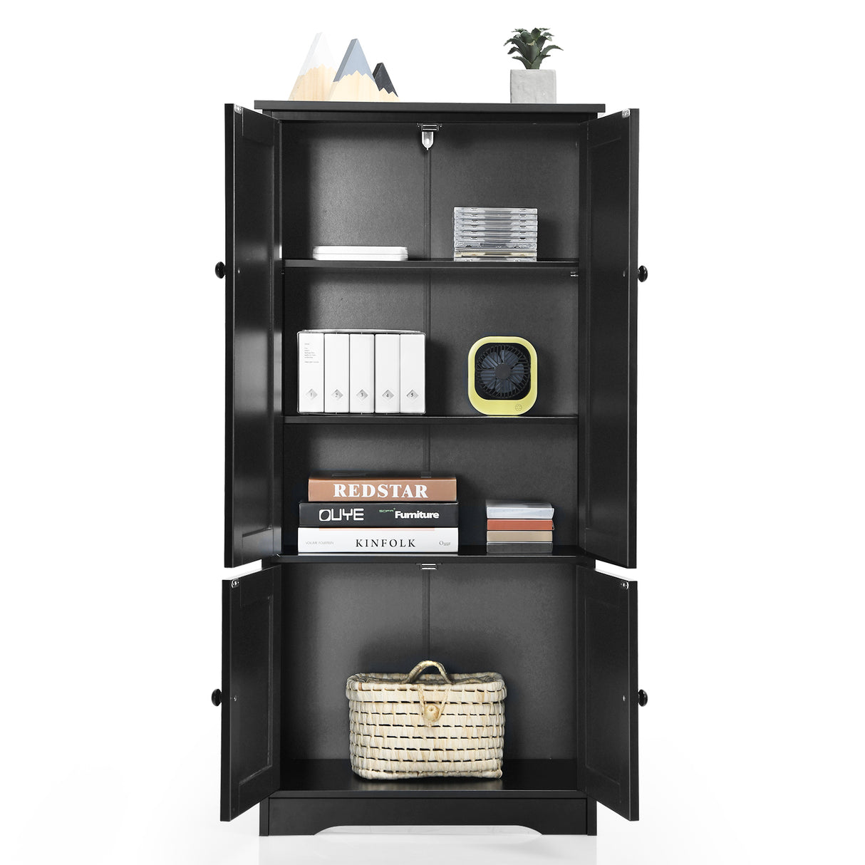 Accent Storage Cabinet Adjustable Shelves