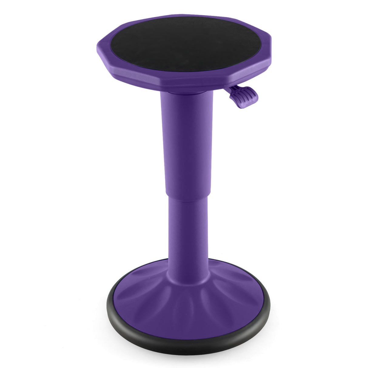 Adjustable Active Learning Stool Sitting Home Office Wobble Chair with Cushion Seat