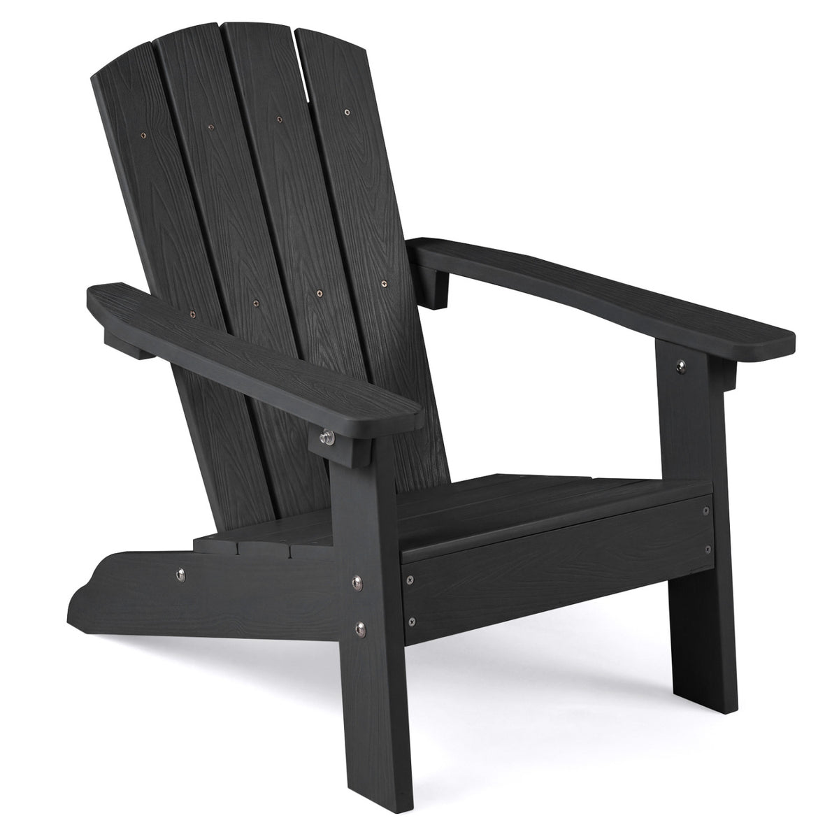 All-Weather HIPS/HDPE Kid's Adirondack Chair with with High Backrest and Armrests
