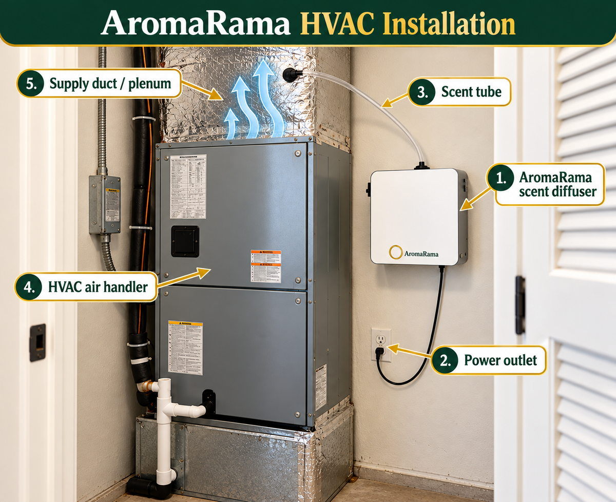 X2000 HVAC Scent diffuser