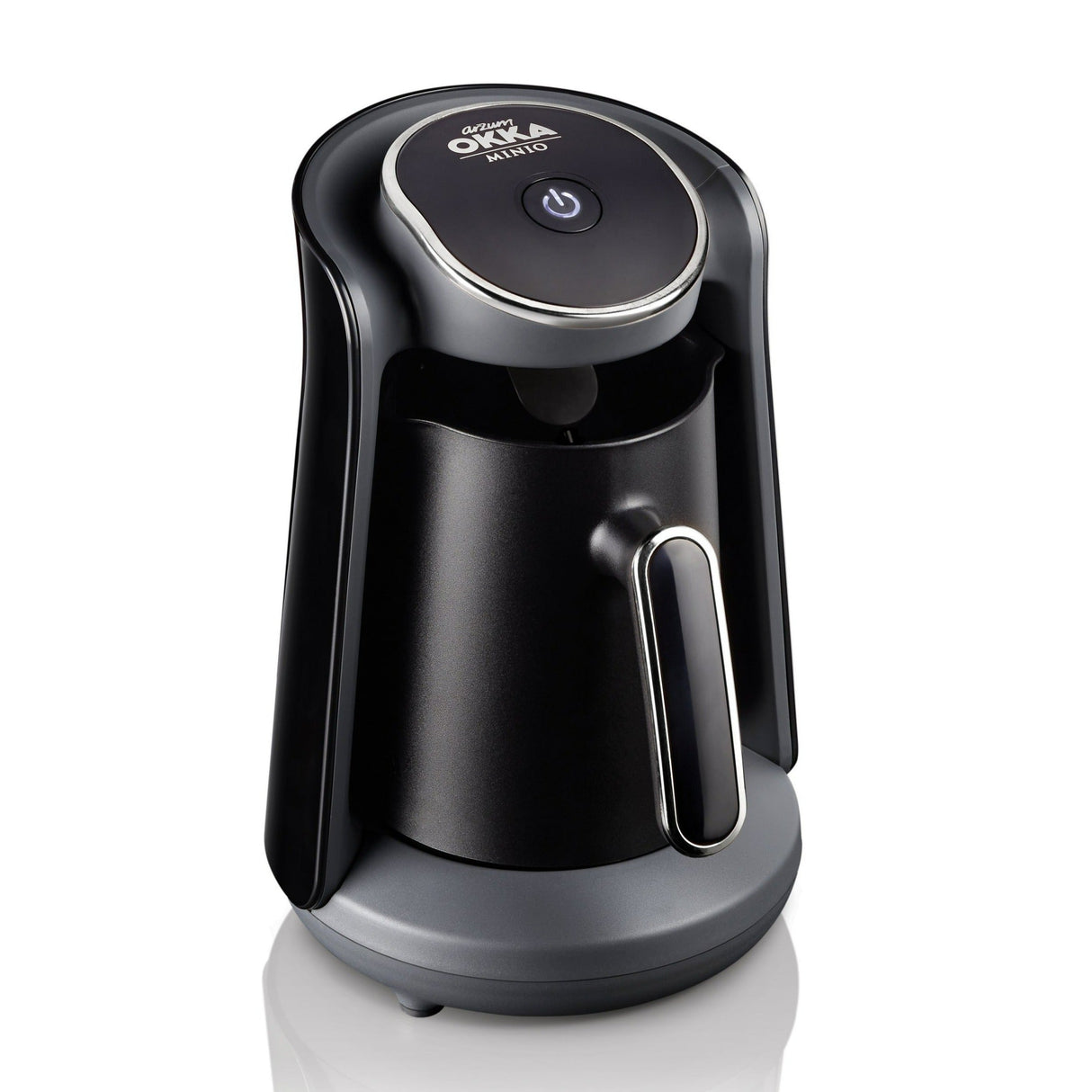 Arzum Okka Minio Automatic Turkish Coffee Maker, Black/Silver