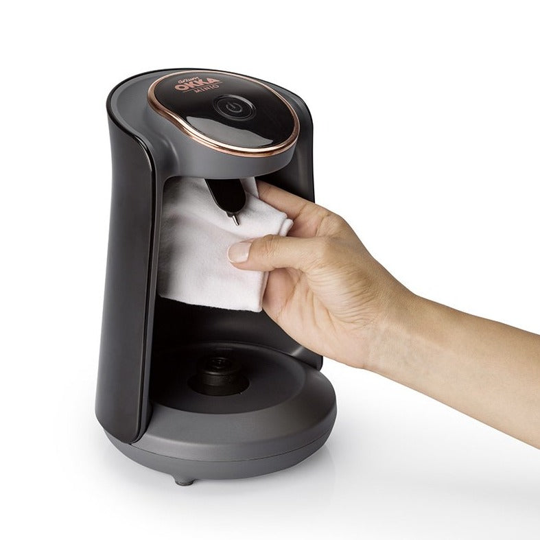 Arzum Okka Minio Automatic Turkish Coffee Maker, Black/Silver