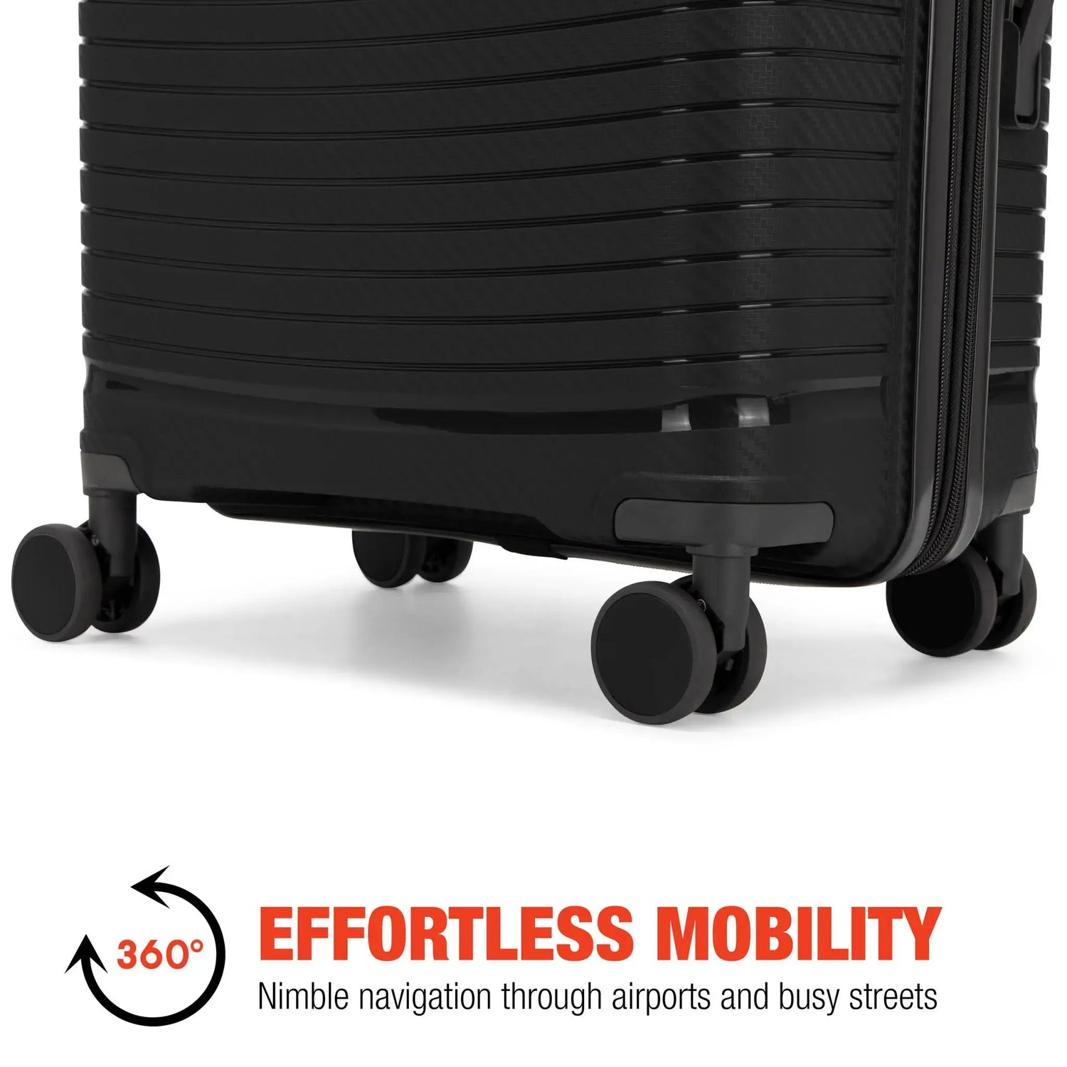 Trencher 3 Piece Expandable Tough Luggage Set