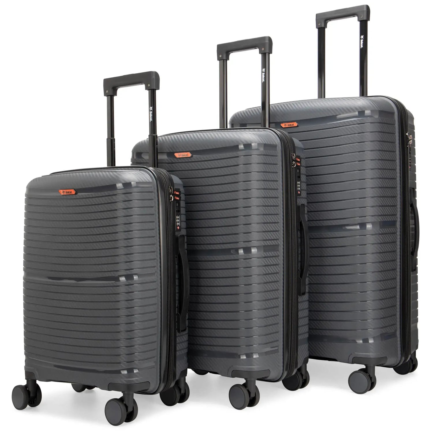 Trencher 3 Piece Expandable Tough Luggage Set