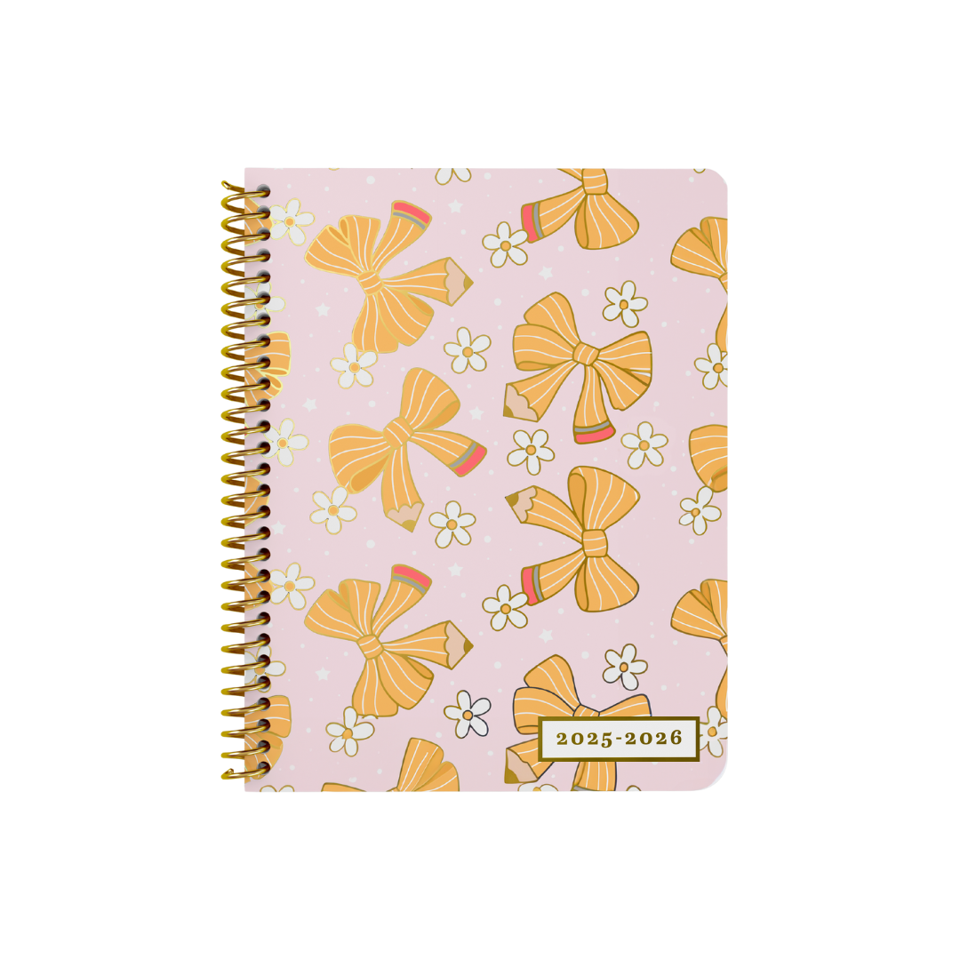 Pencil Bows - WEEKLY Everyone™ Planner by BERTEAU & Co.