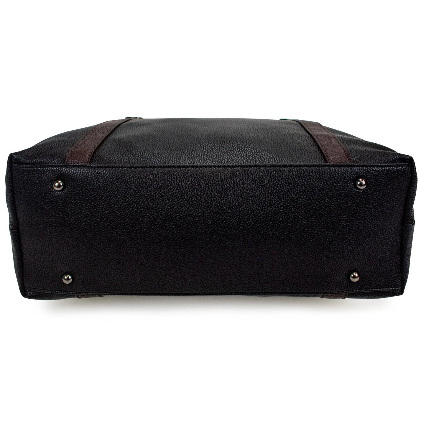 Anna Vegan XL Leather Weekender Duffel Bag
