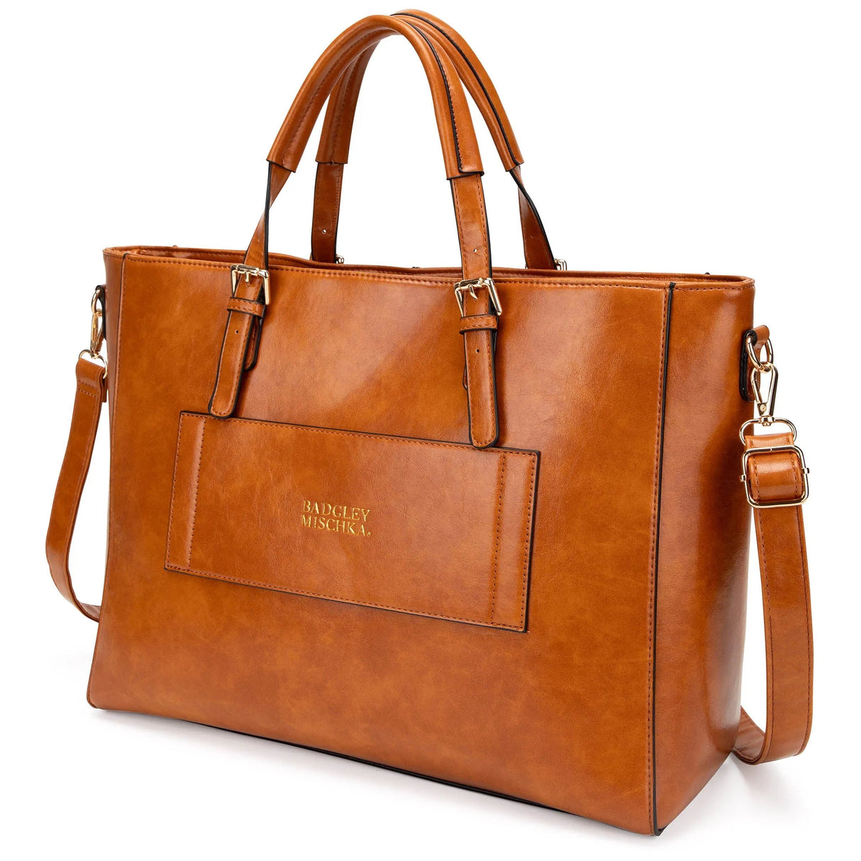 Julia Rustic Vegan Leather Weekender Duffel Bag