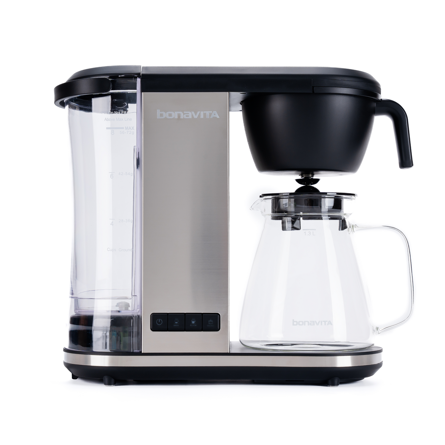Enthusiast 8-Cup Drip Coffee Brewer with 1.3L Thermal or Glass Carafe
