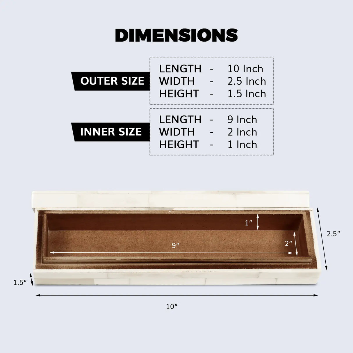 Decorative Boxes Serenova Combo Collection, Set of 3