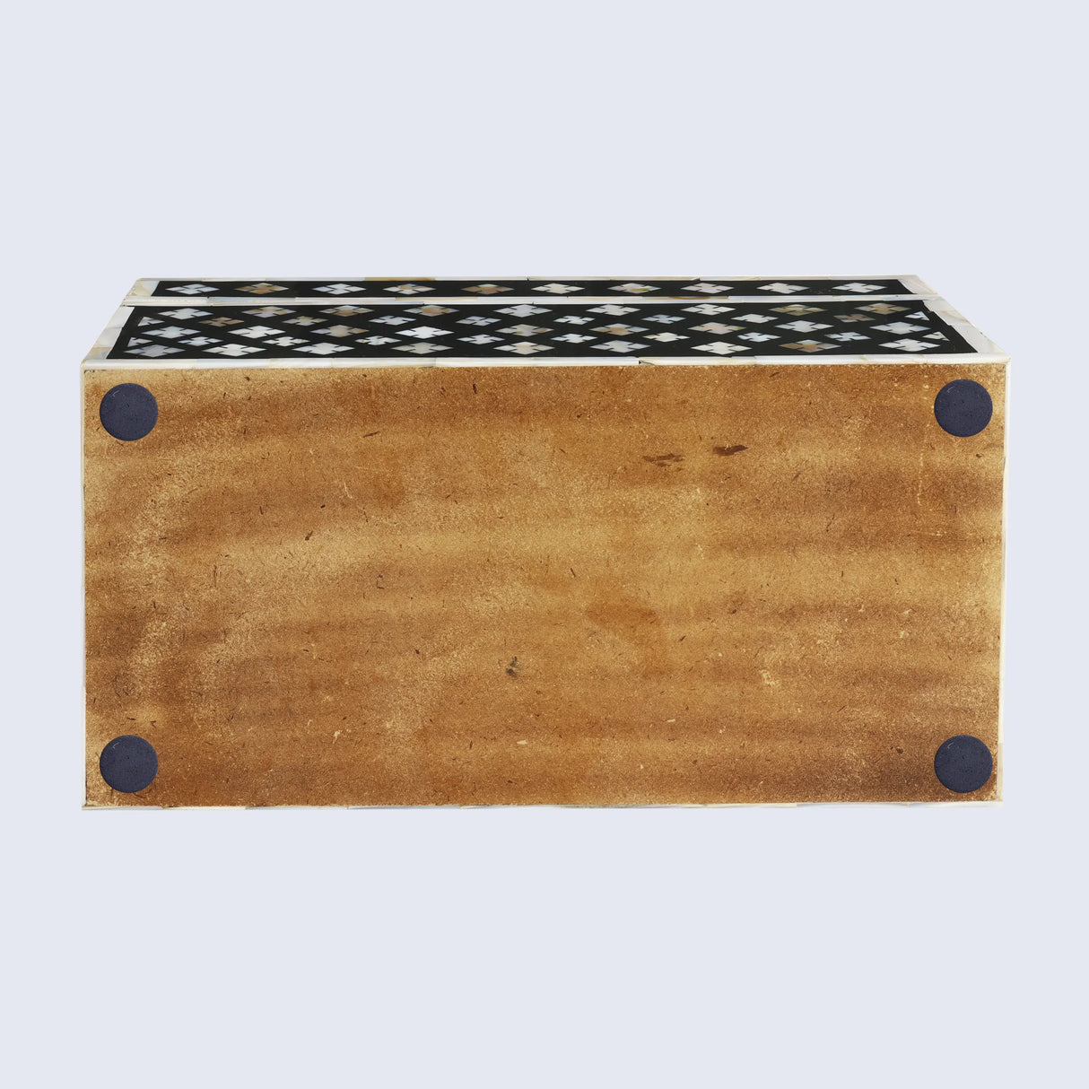 Decorative Storage Box Rhonda Bouquet Mother of Pearl & Resin Inlay in 10 x 5 x 5 inch