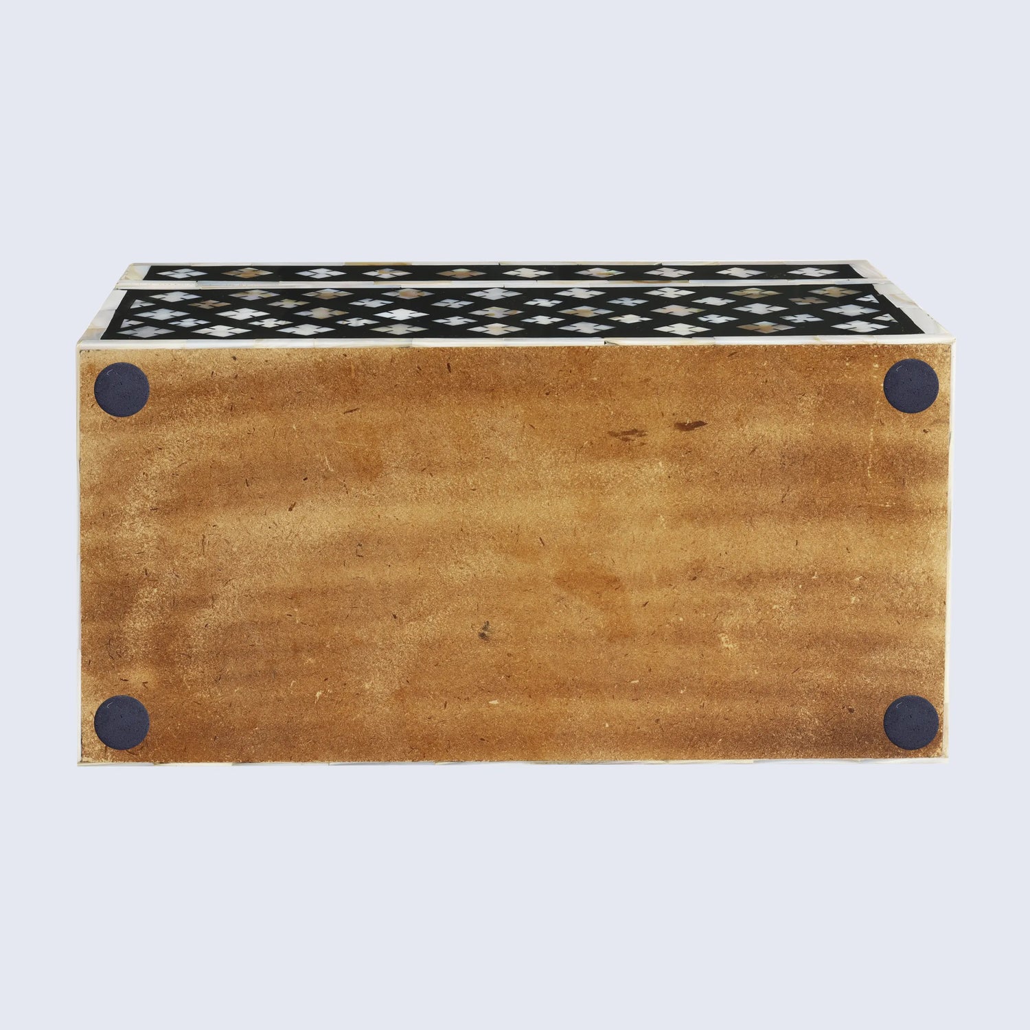 Decorative Storage Box Rhonda Bouquet Mother of Pearl & Resin Inlay in 10 x 5 x 5 inch