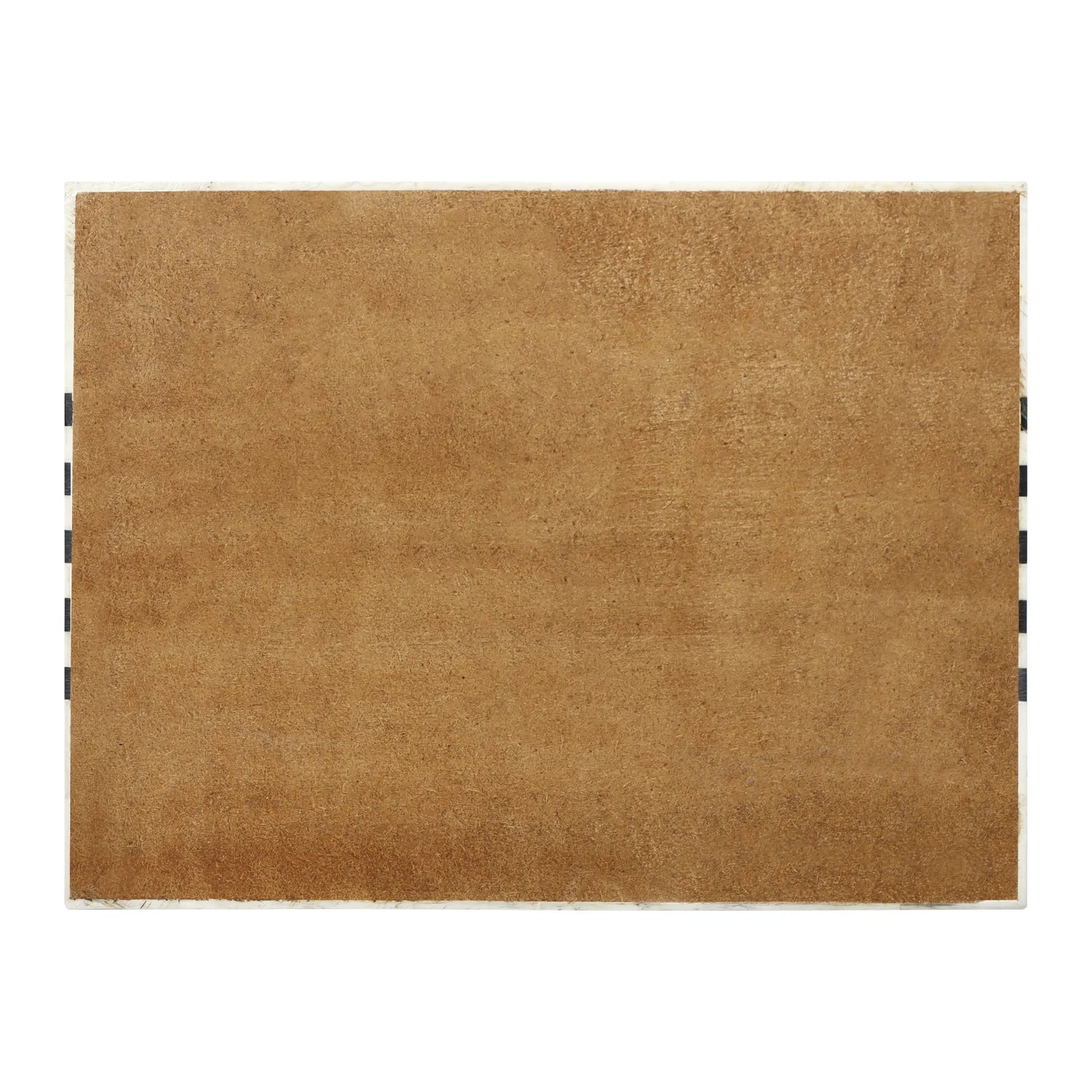 Mono Sprint Pattern Decorative Storage Box, Bone & Resin Inlay in 7 Sizes, Black-White