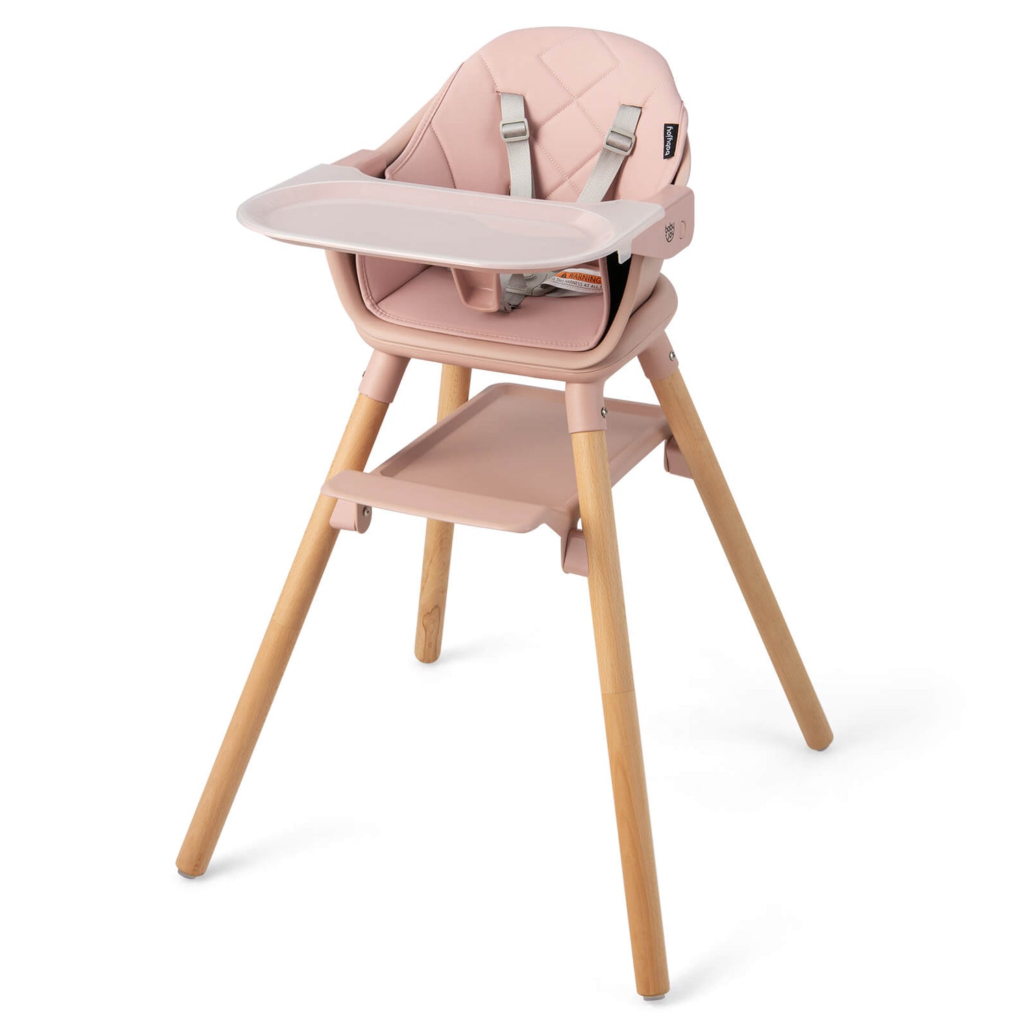 6-in-1 Baby High Chair with Removable Dishwasher and Safe Tray