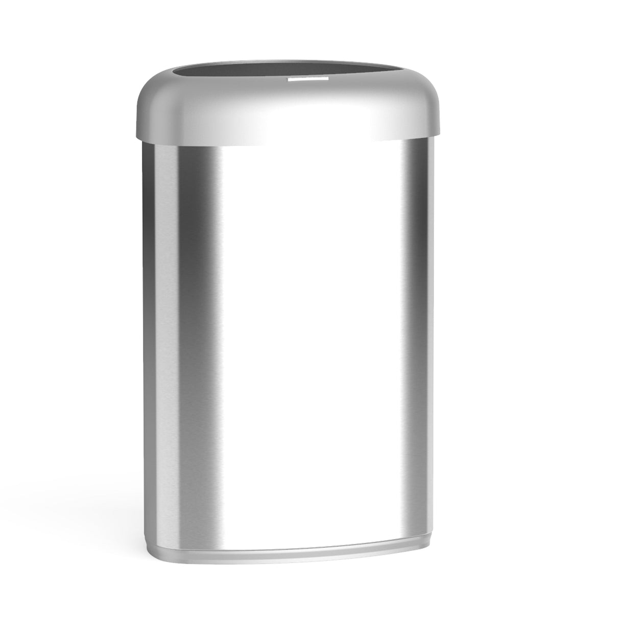 21 Gallon Open Tap Trash Can | T430 Stainless Steel | Fingerprint Resistant | OTT-80-29SL