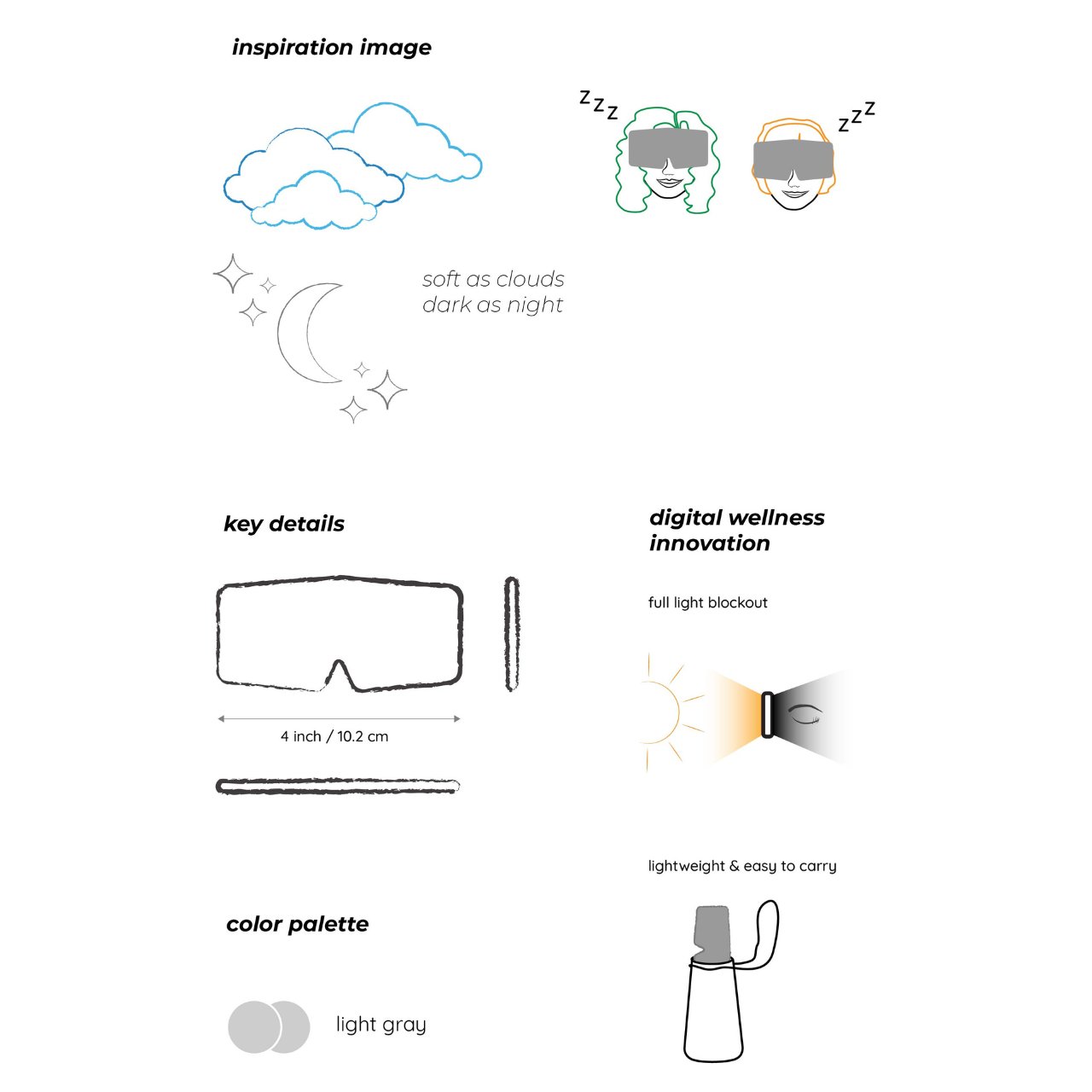 Bagby NIGHT - Sleep Mask