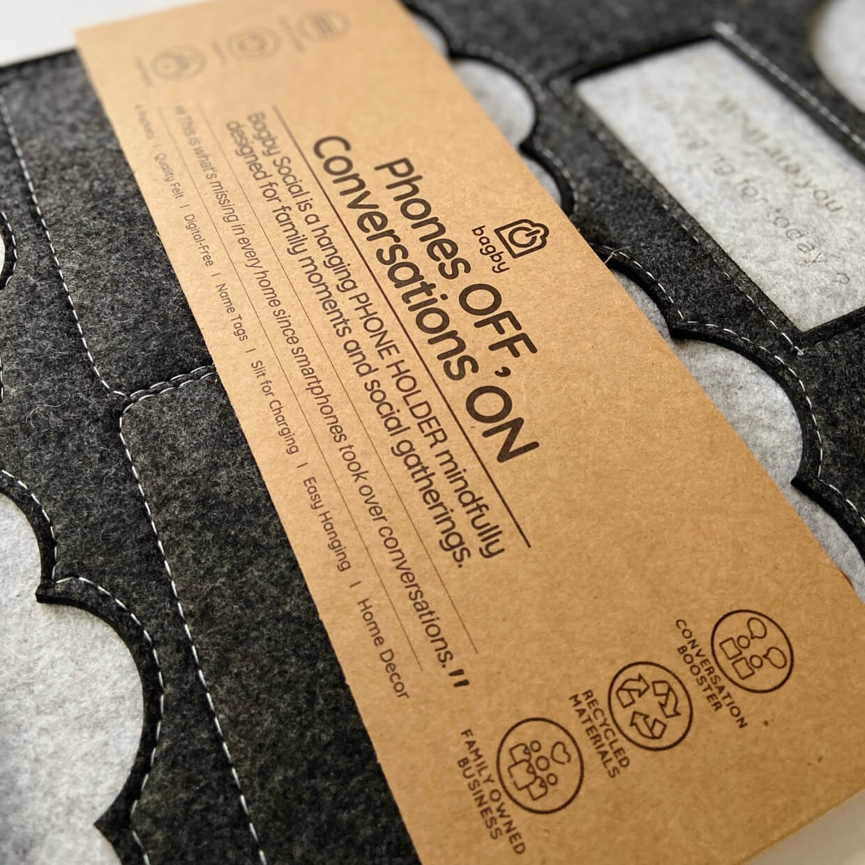 Bagby SOCIAL - 4 Pocket Phone Holder