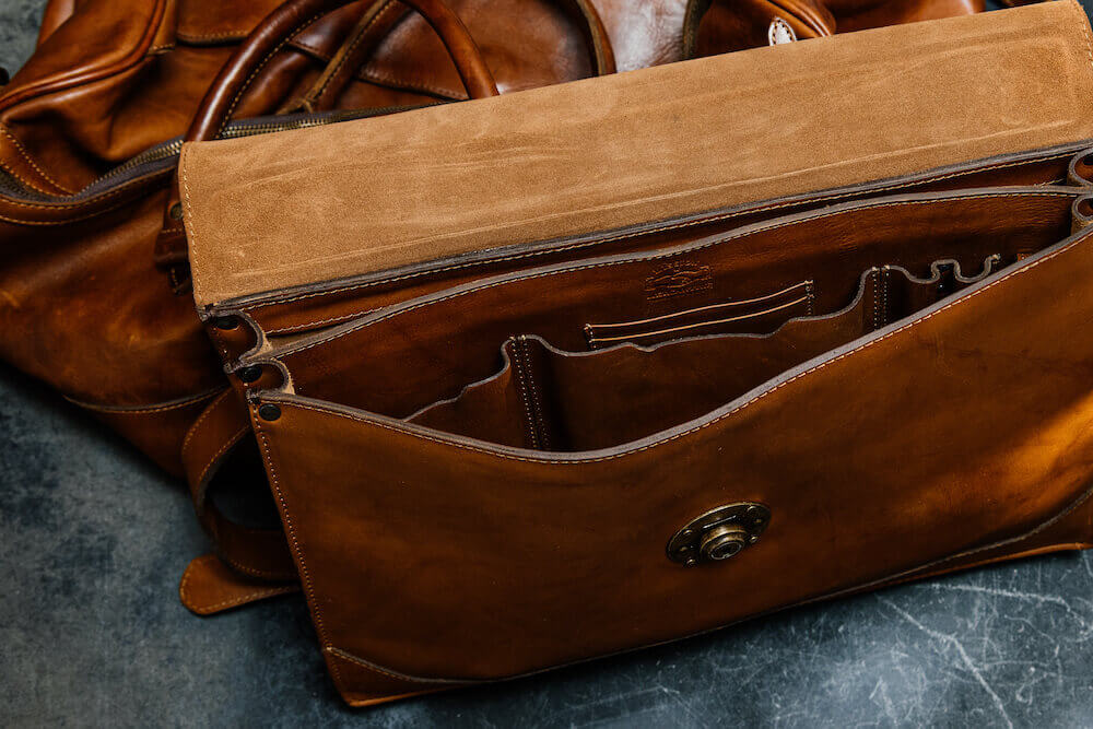 Benjamin Leather Briefcase