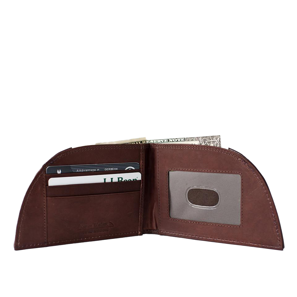 Football Leather Front Pocket Wallet