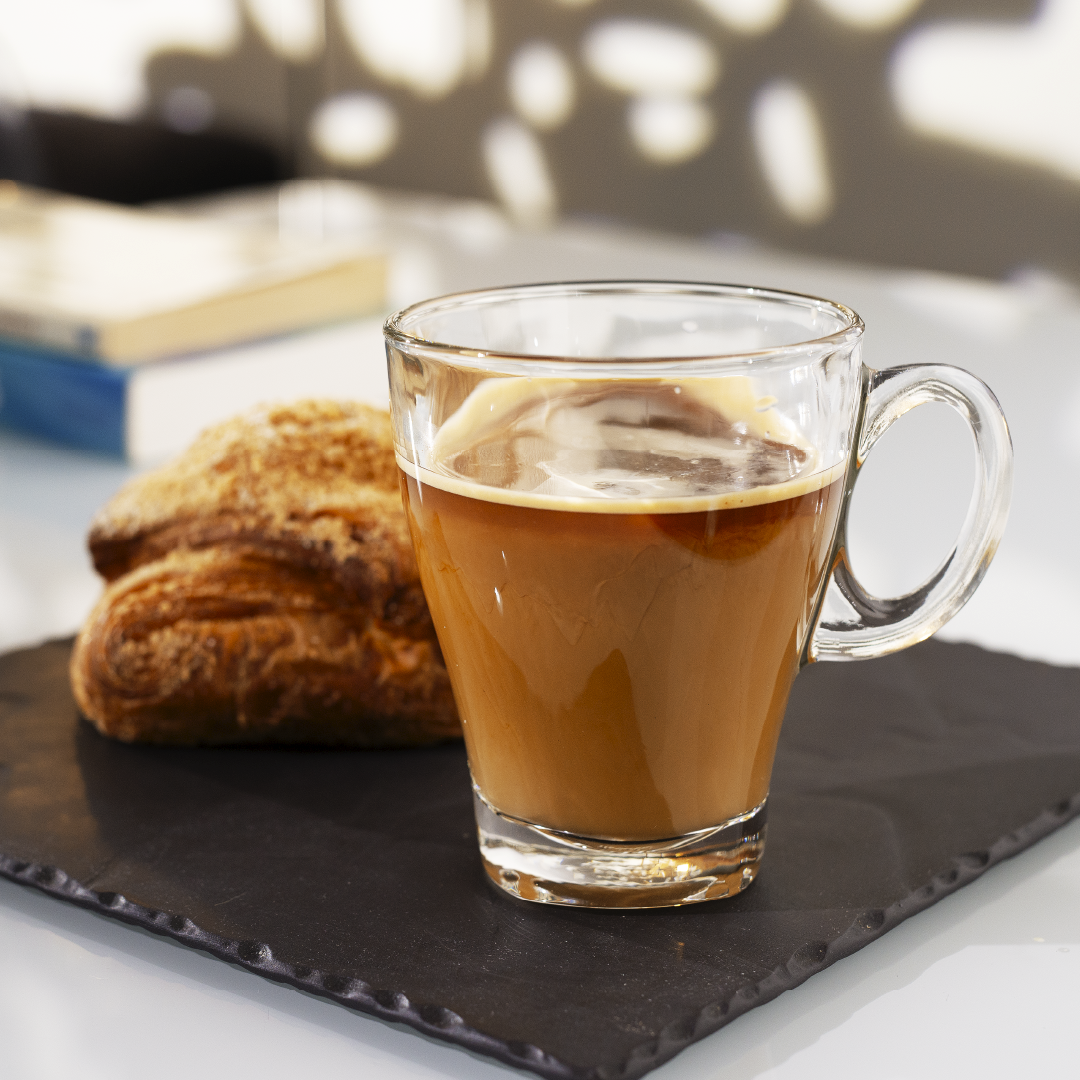 Glass Americano Coffee Cup - 12oz