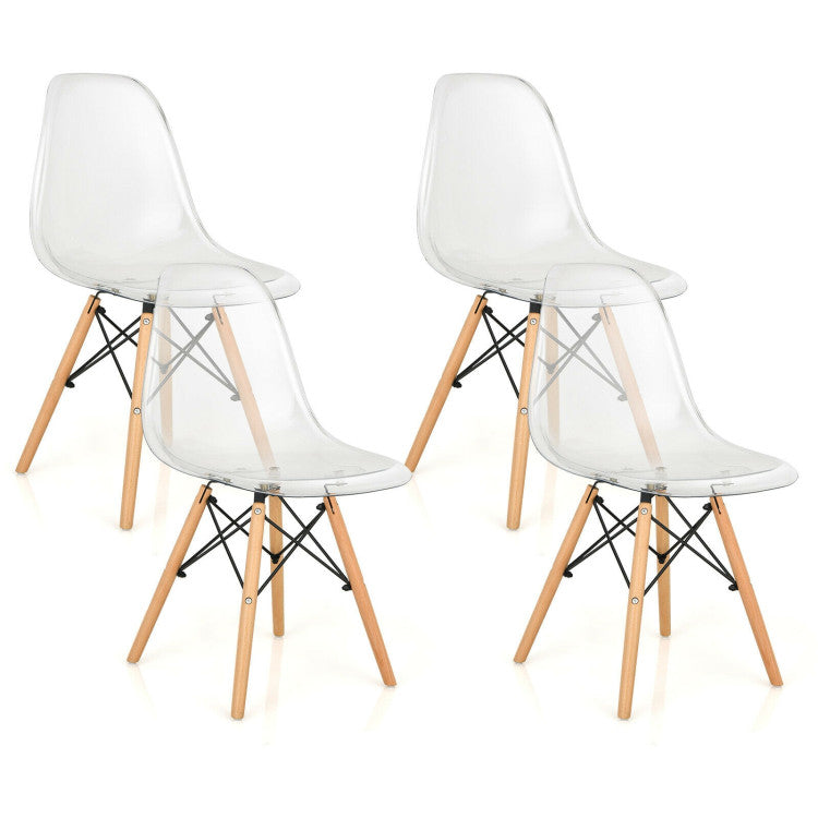 Complete Modern Dining Set: 5-Piece Dining Chairs and Table Bundle â Sleek Comfortable and Durable