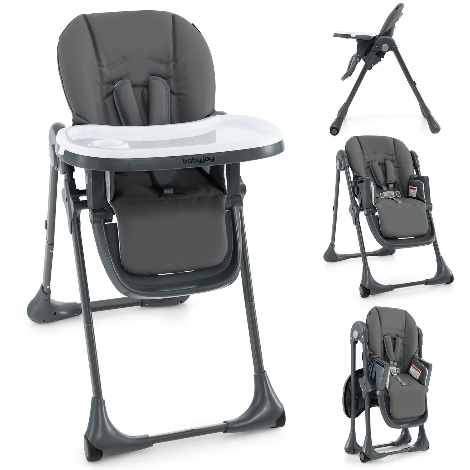 3-In-1 Convertible Baby High Chair for Toddlers