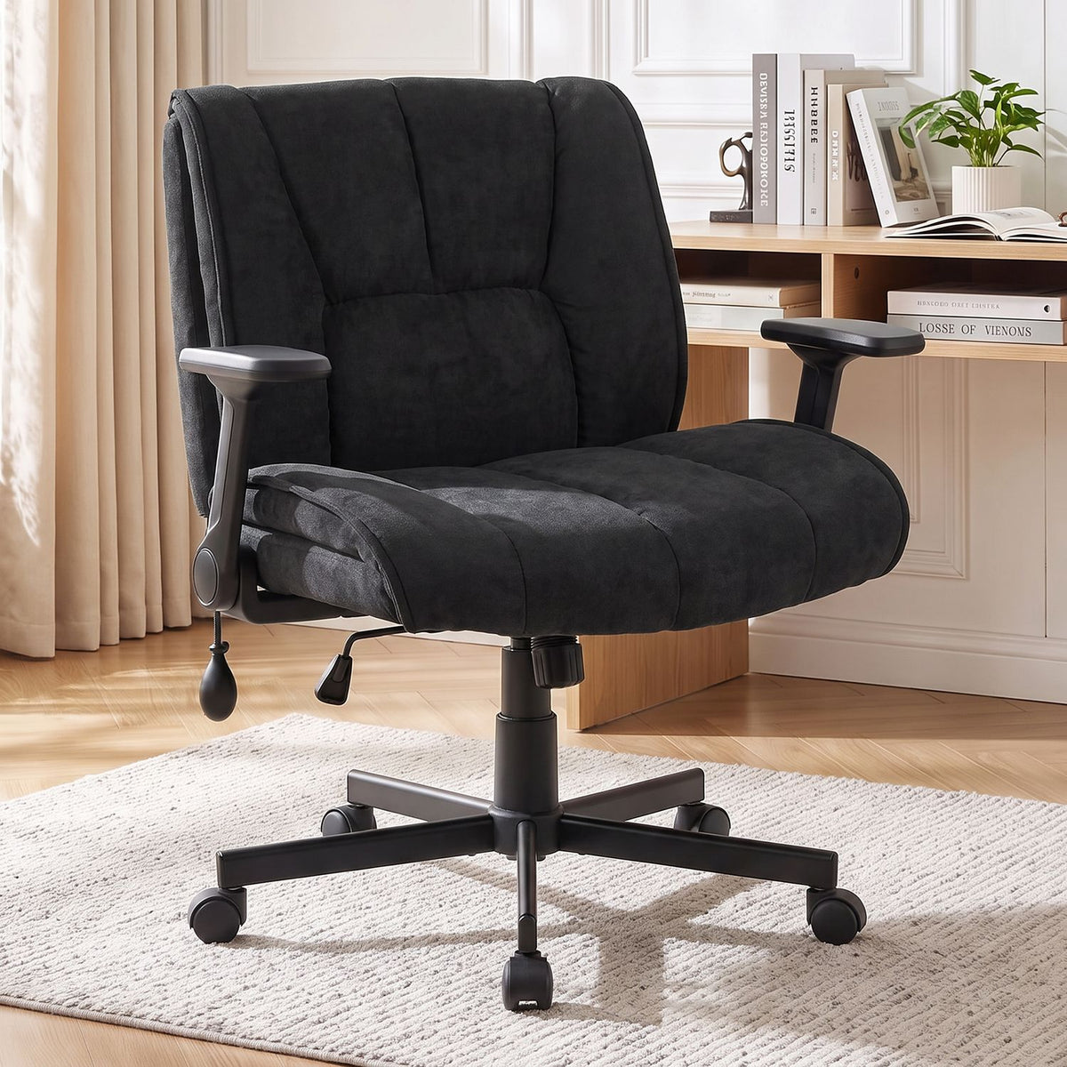 Criss Cross Home Office Chair with Airbag Lumbar Support