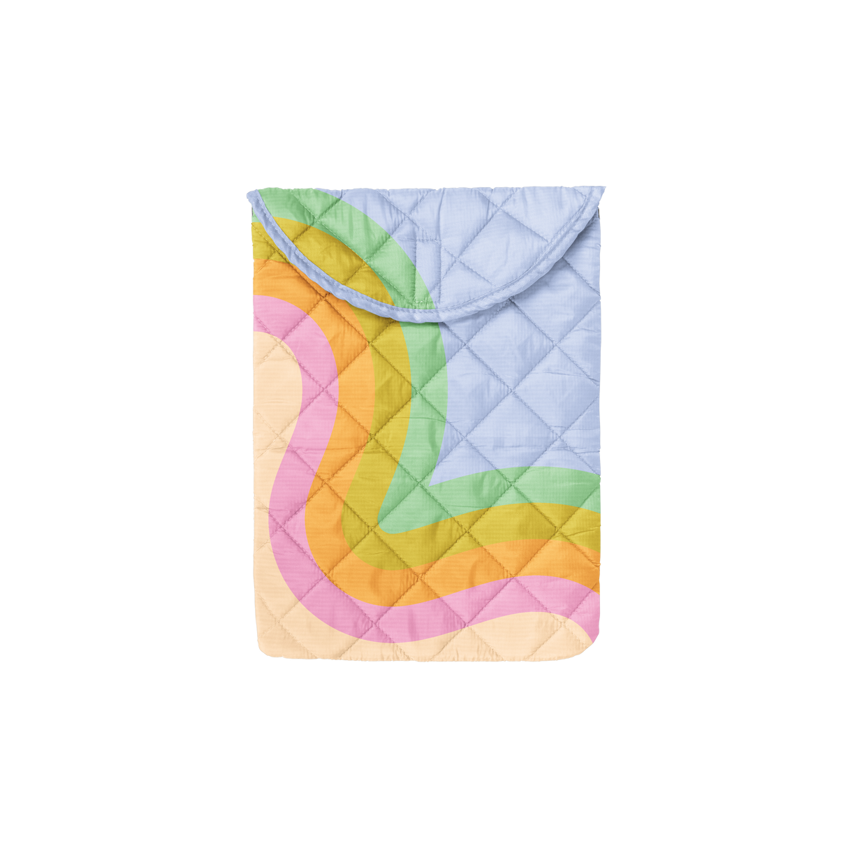 Foldover Puffy Laptop Sleeves