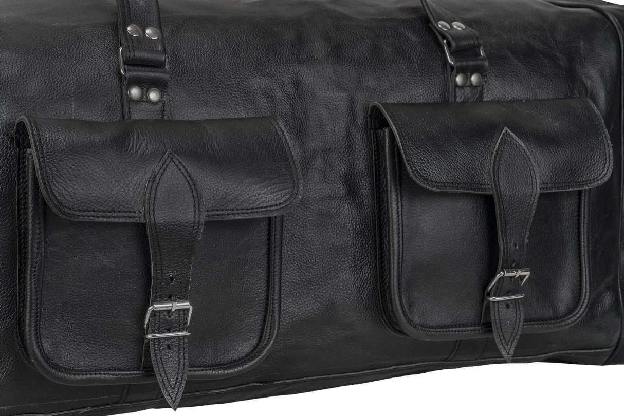 Oversized Weekender Duffel Black
