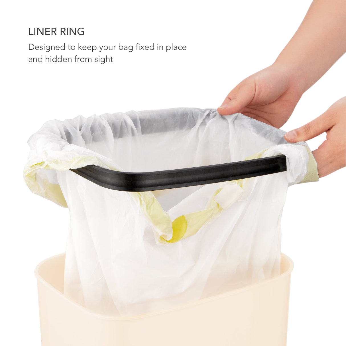 Rectangular Motion Sensor Trash Can 3.2 Gallon ABS | DZT-12-5