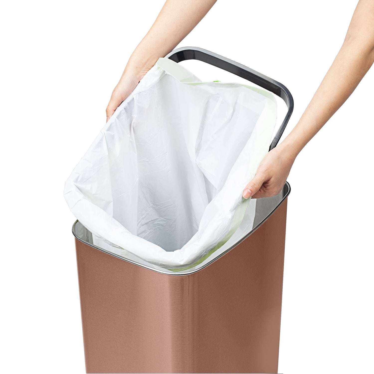 13.2 Gallon | Rectangular Motion Sensor Trash Can | DZT-50-28