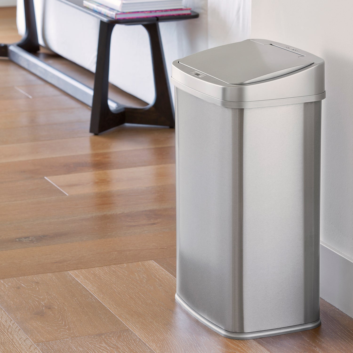 13.2 Gallon | Rectangular Motion Sensor Trash Can | DZT-50-28