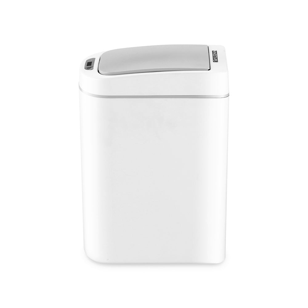 Slim Motion Sensor Trash Can 1.85 Gallon, White | DZT-7-2S