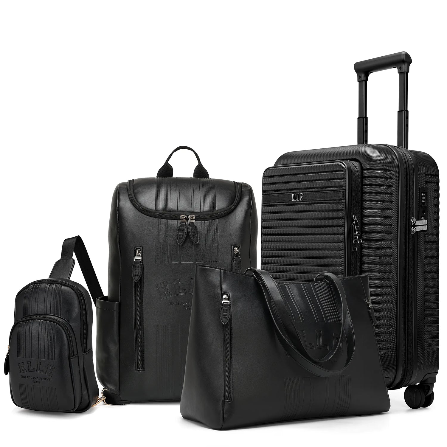 Roamer Escape Expandable 4 Piece Luggage Set