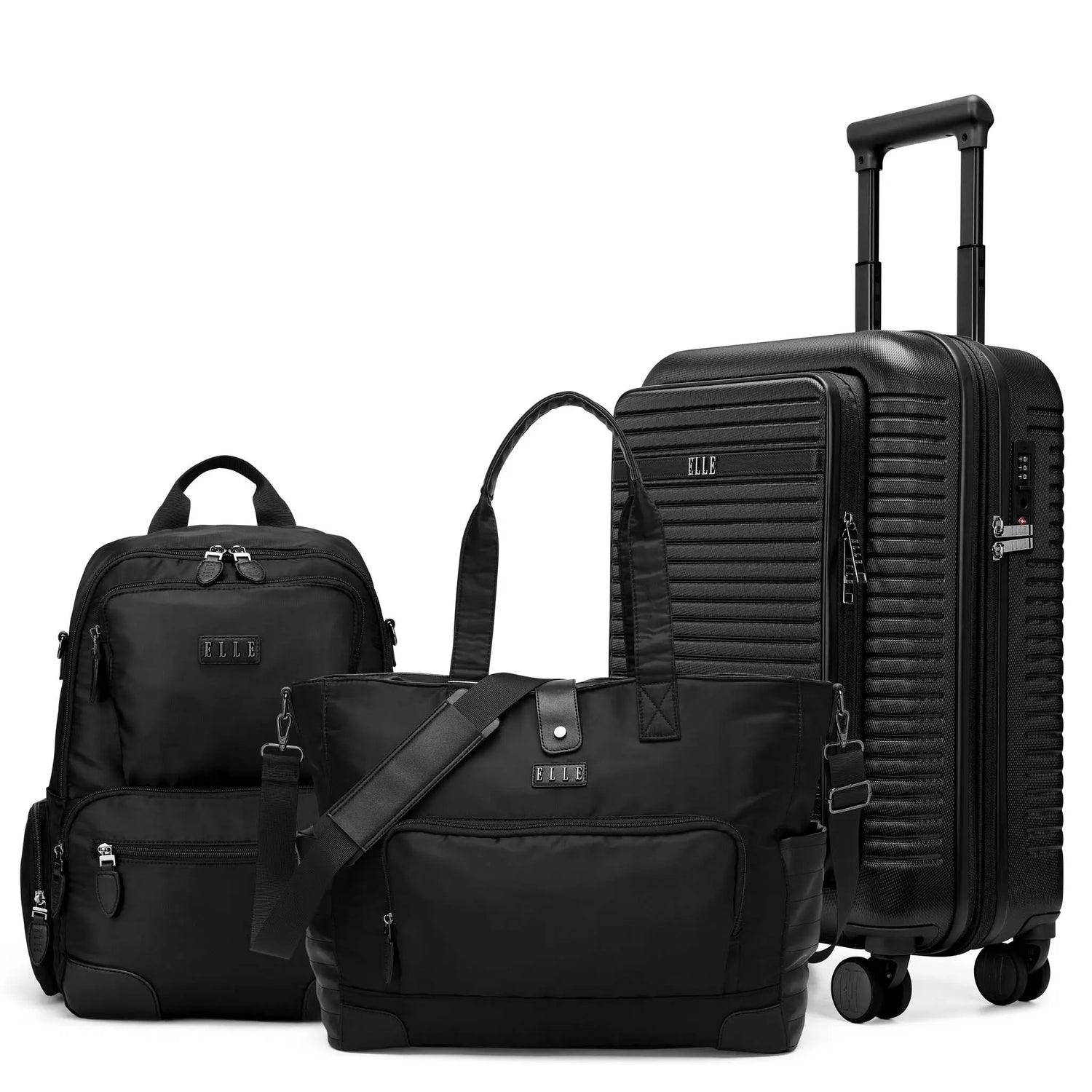 Voyage Escape Expandable 3 Piece Luggage Set
