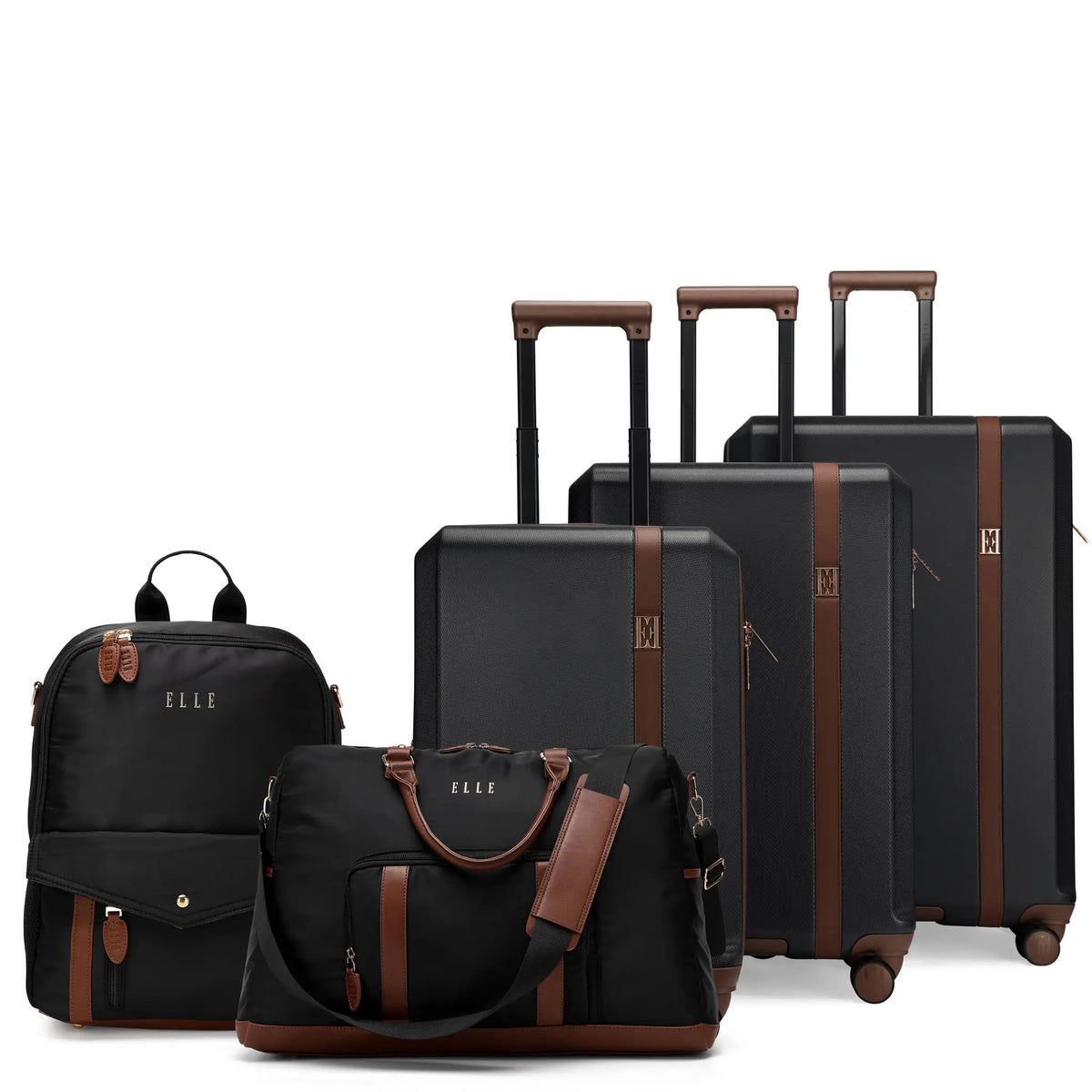 Passage 3 Piece Expandable Retro Luggage Set