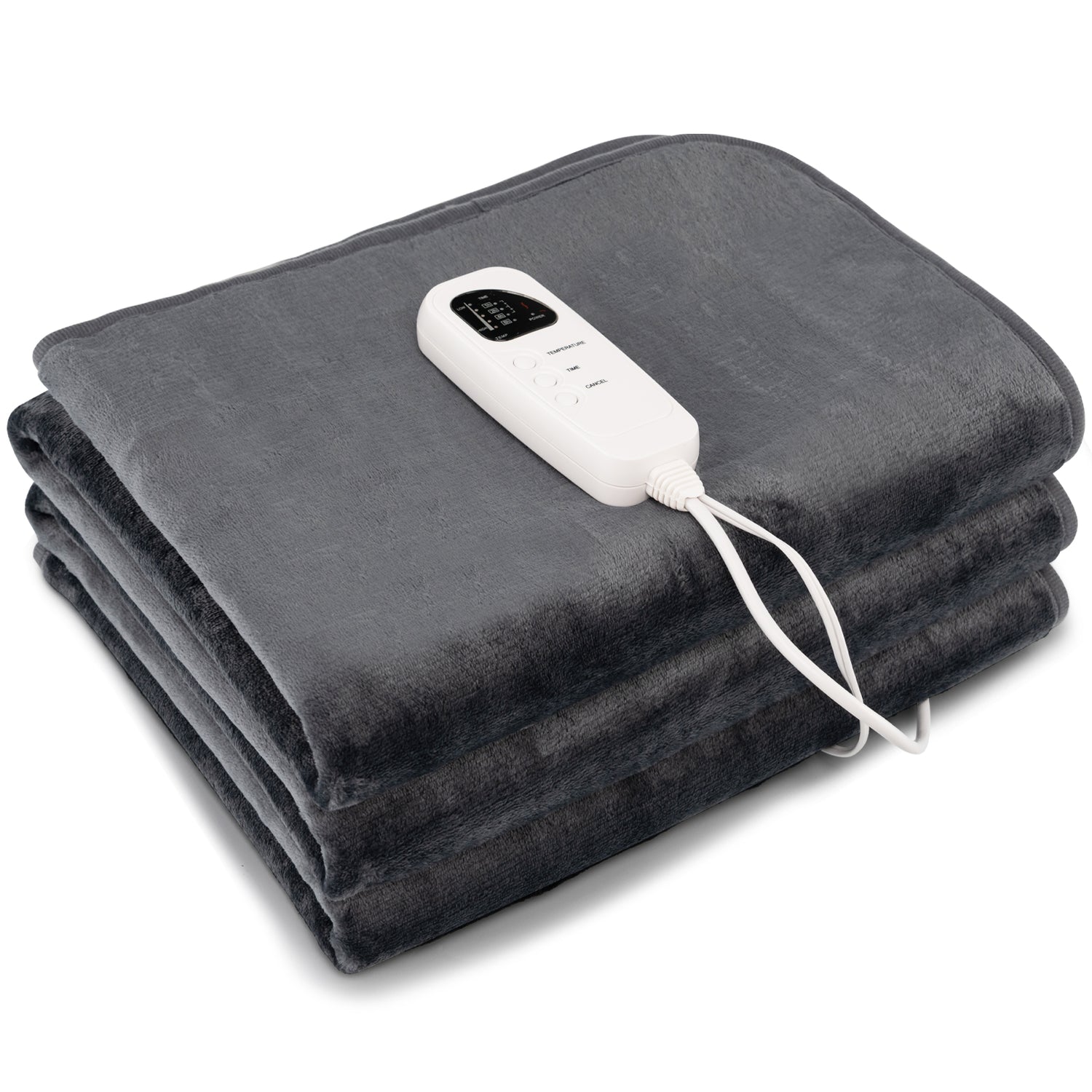 Electric Heated Mattress Pad with 5 Heating Levels and Overheat Protection