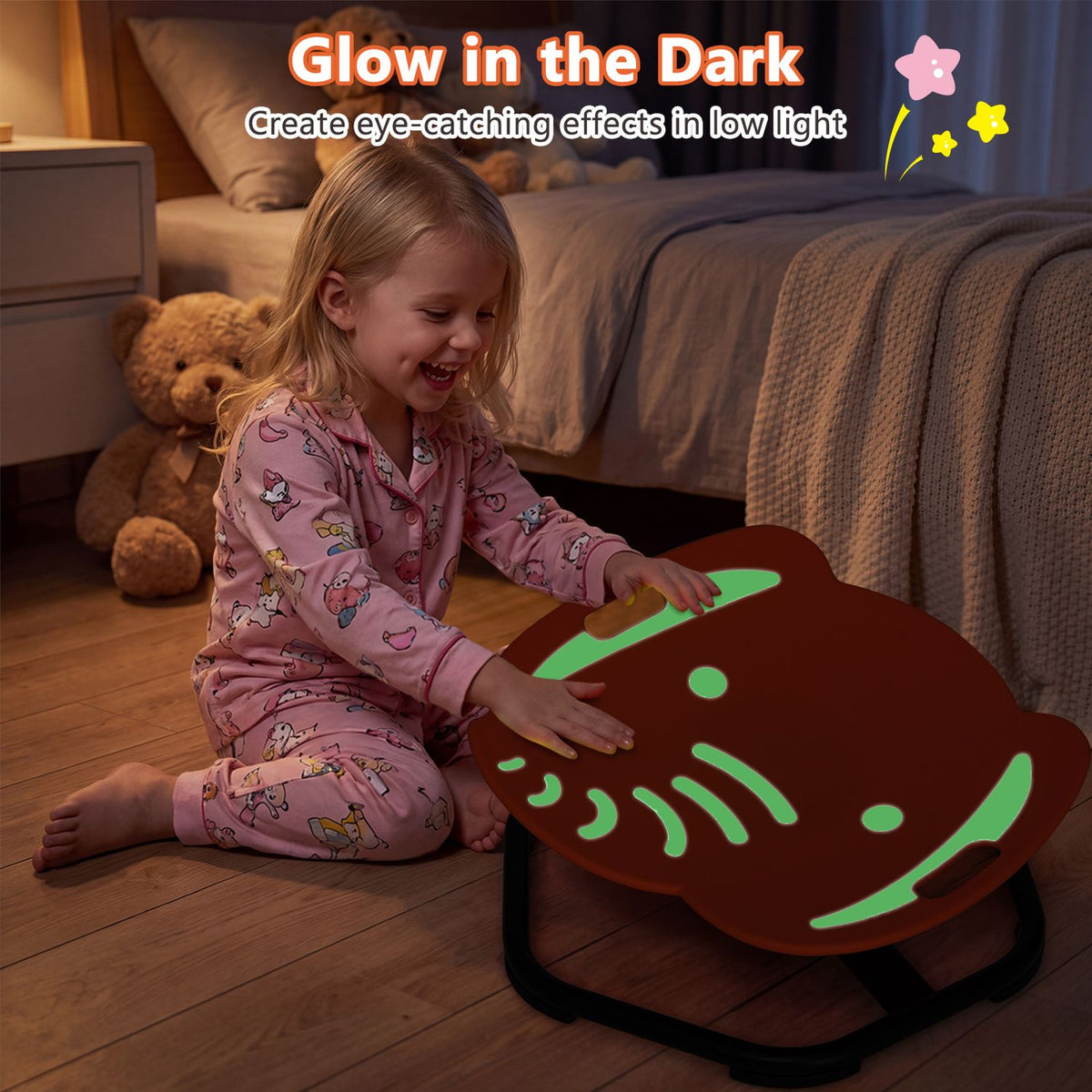 Elephant-Shaped Spinning Chair for Autistic and ADHD Kids