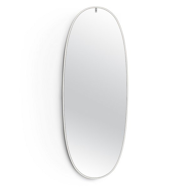 FLOS LA Plus Belle Plug US Brill Wall Mounted LED Mirror Silver 80" Aluminum Frame FU368164A (New)