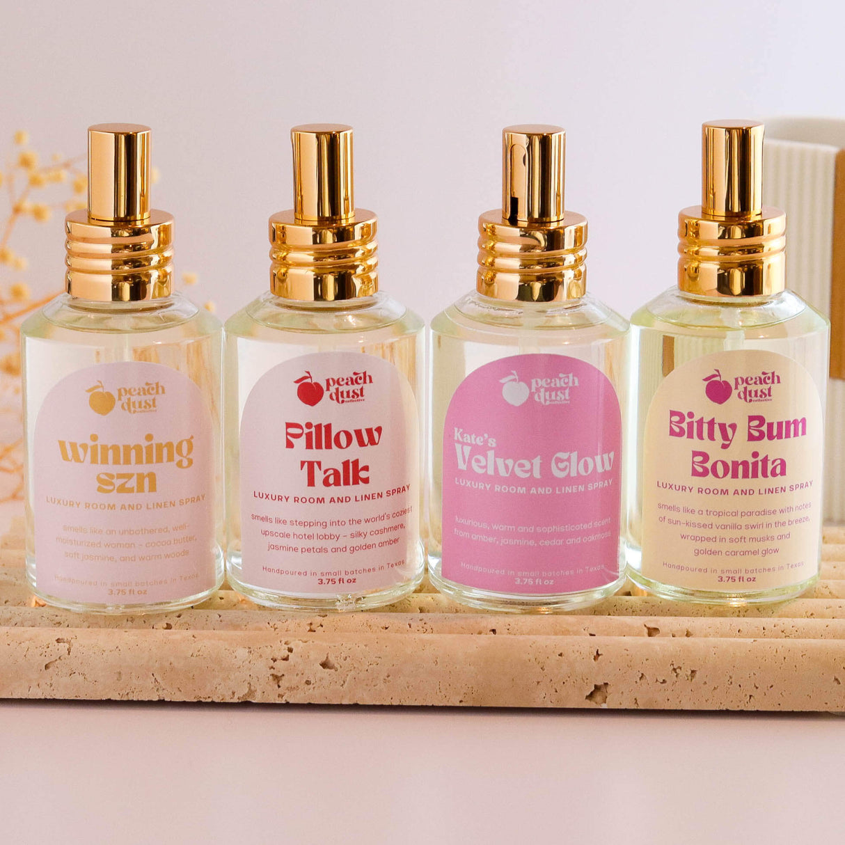 Kate's Velvet Glow Odor Eliminating Luxury Room and Linen Spray