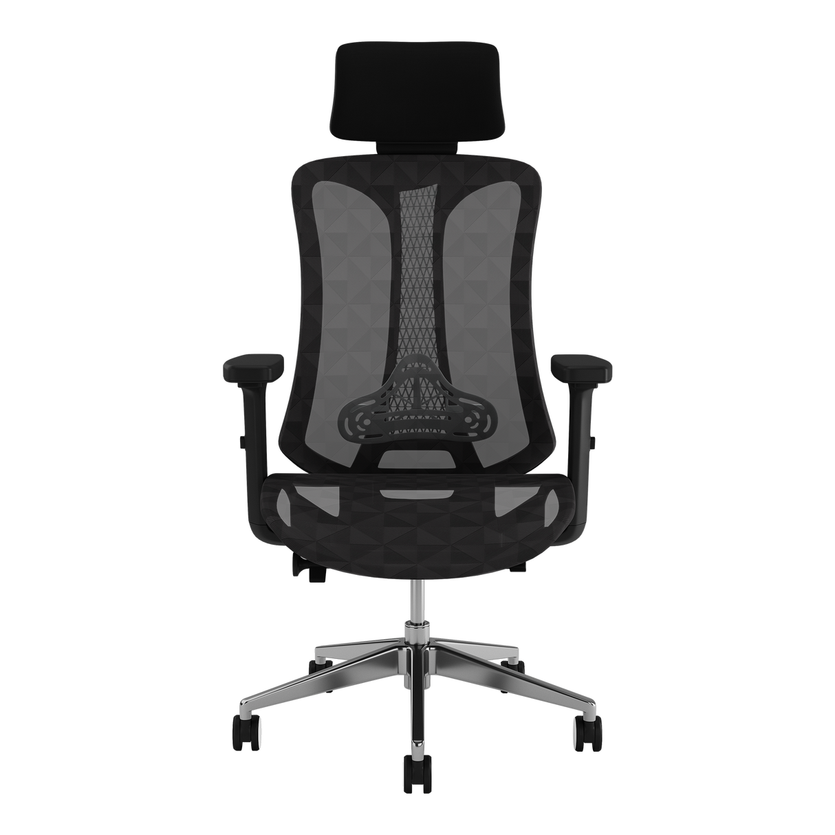Glide Ergonomic Mesh Office Chair with Headrest and Lumbar Support
