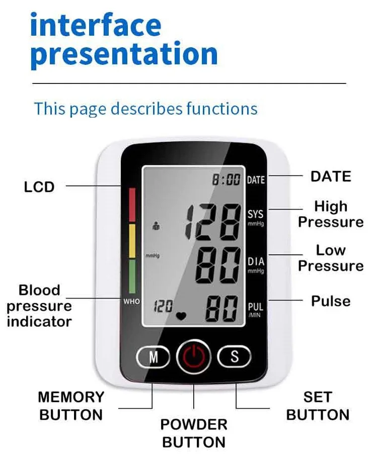 Digital Blood Pressure Monitor