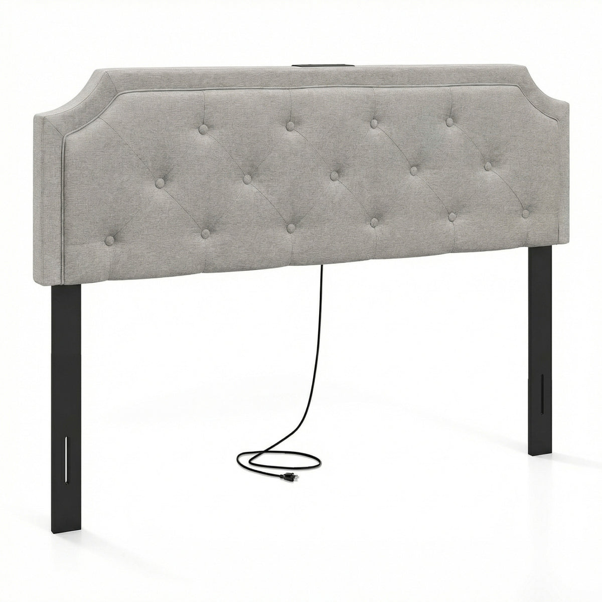 Headboard for Queen and Full Size Bed Tufted Upholstered Head Board
