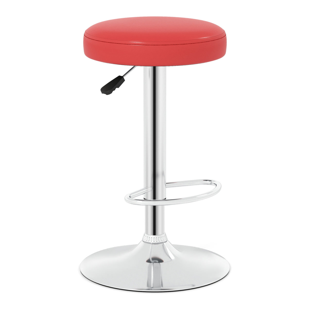 Height-adjustable Bar Stool with 360° Swivel for Kitchen & Dining