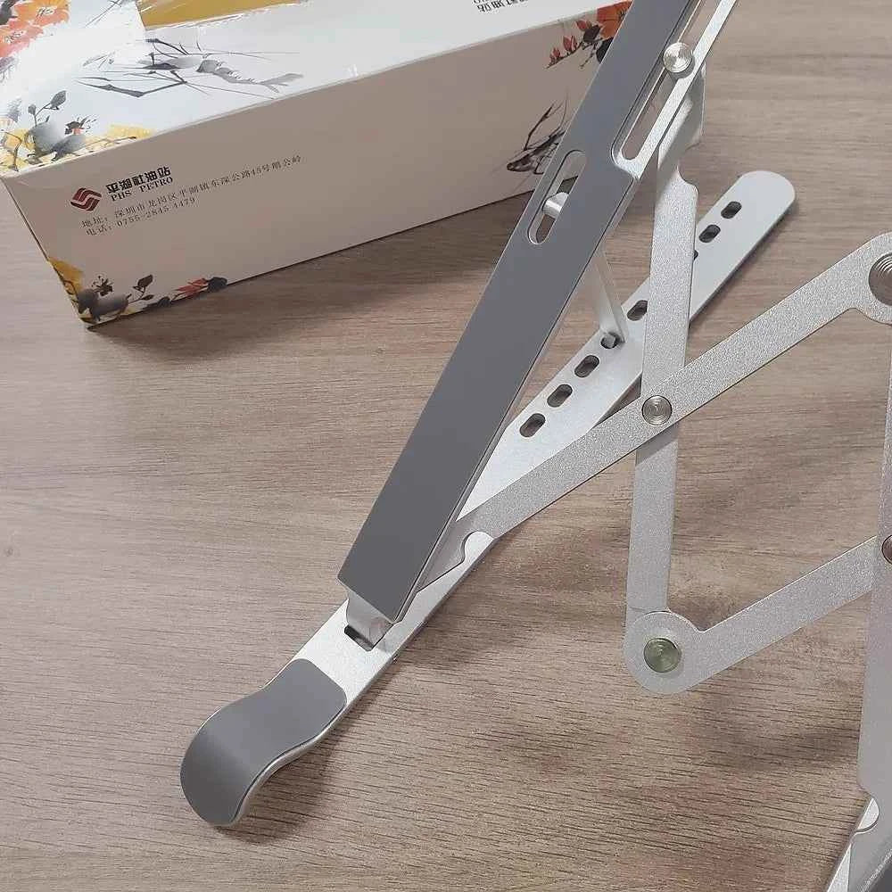 ORICO Foldable Laptop Stand Holder Riser Portable Adjustable Aluminum Notebook Stand Computer Stand 7 Angles for MacBook Tablets