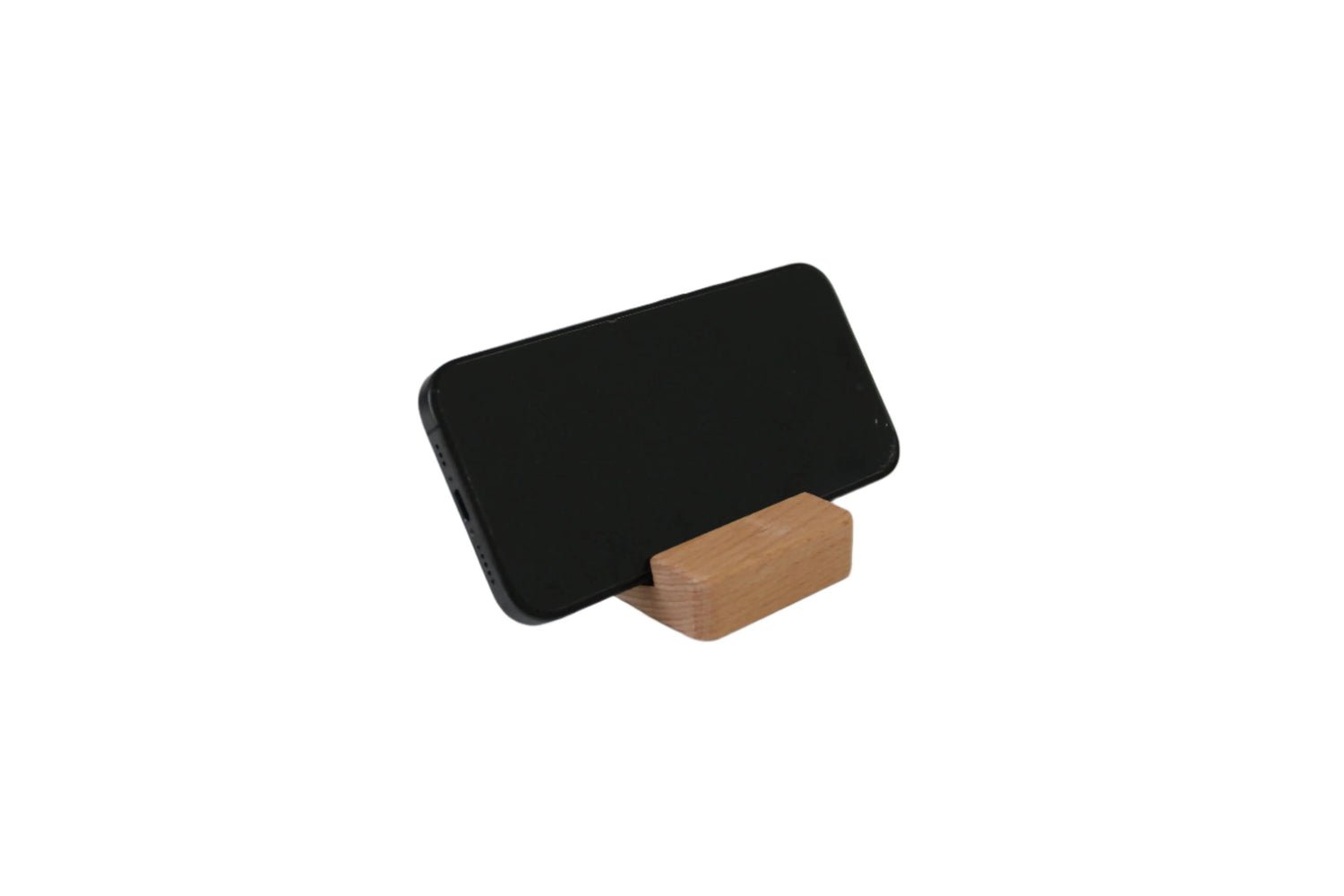 Handcrafted Wooden Phone Holder - Elegant - Rustic Wooden Phone Stand - Perfect Countertop Holder for Office or Kitchen