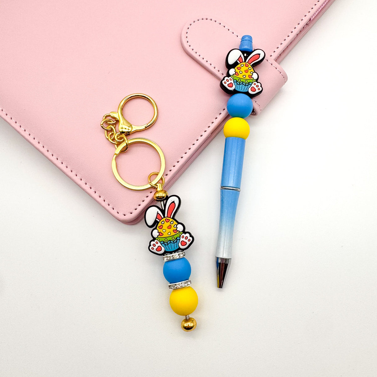 Bunny Ballpoint Pen & Keychain