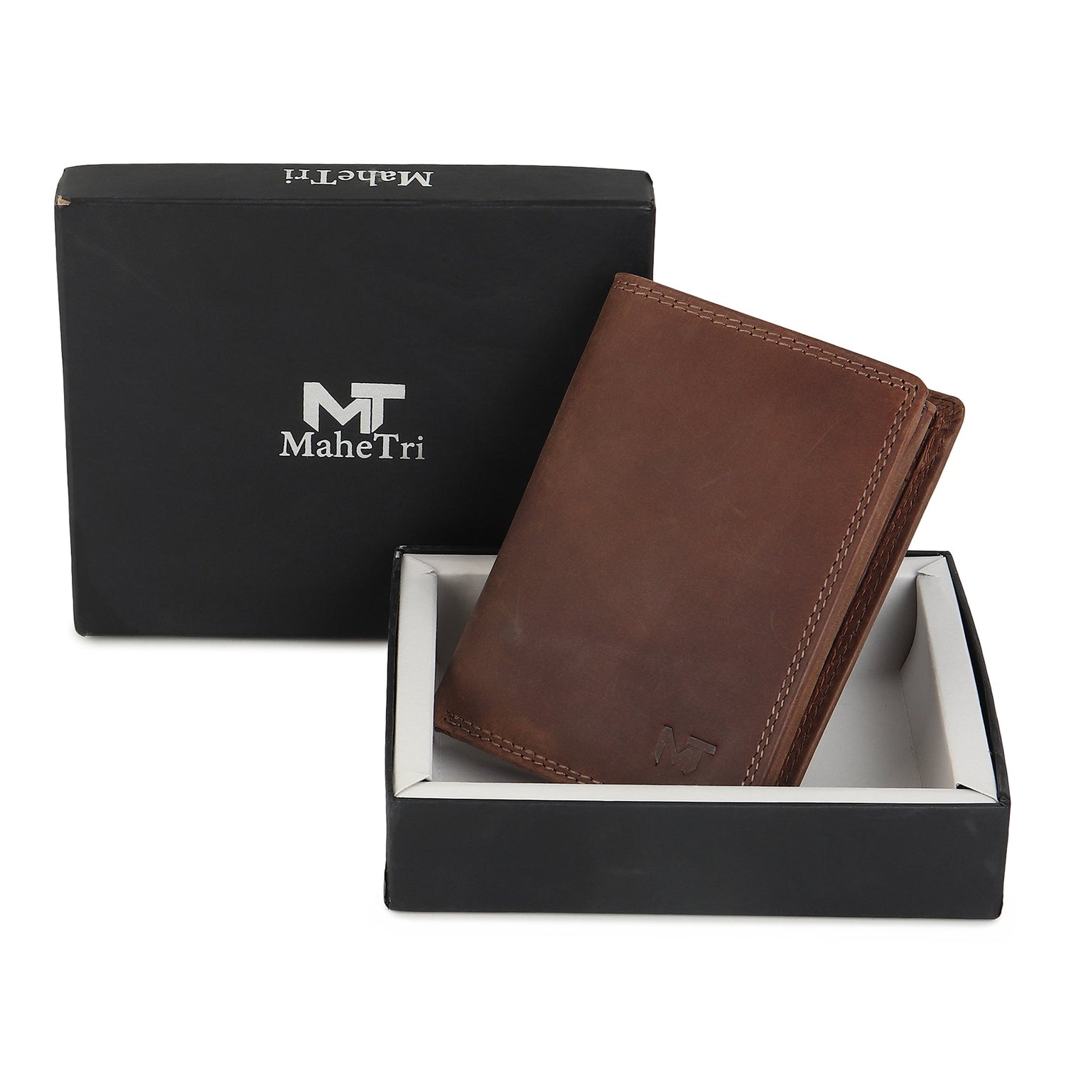 Buffalo Leather Men's Wallet - Vertical