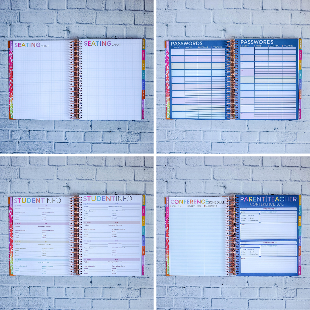 Buffalo Check Teacher Planner by BERTEAU & Co.