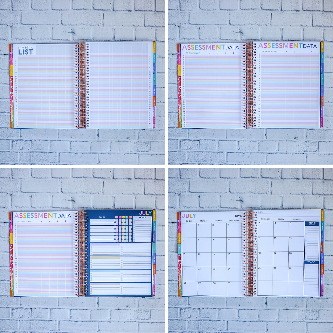 Pencil Bow - Teacher Planner by BERTEAU & Co.