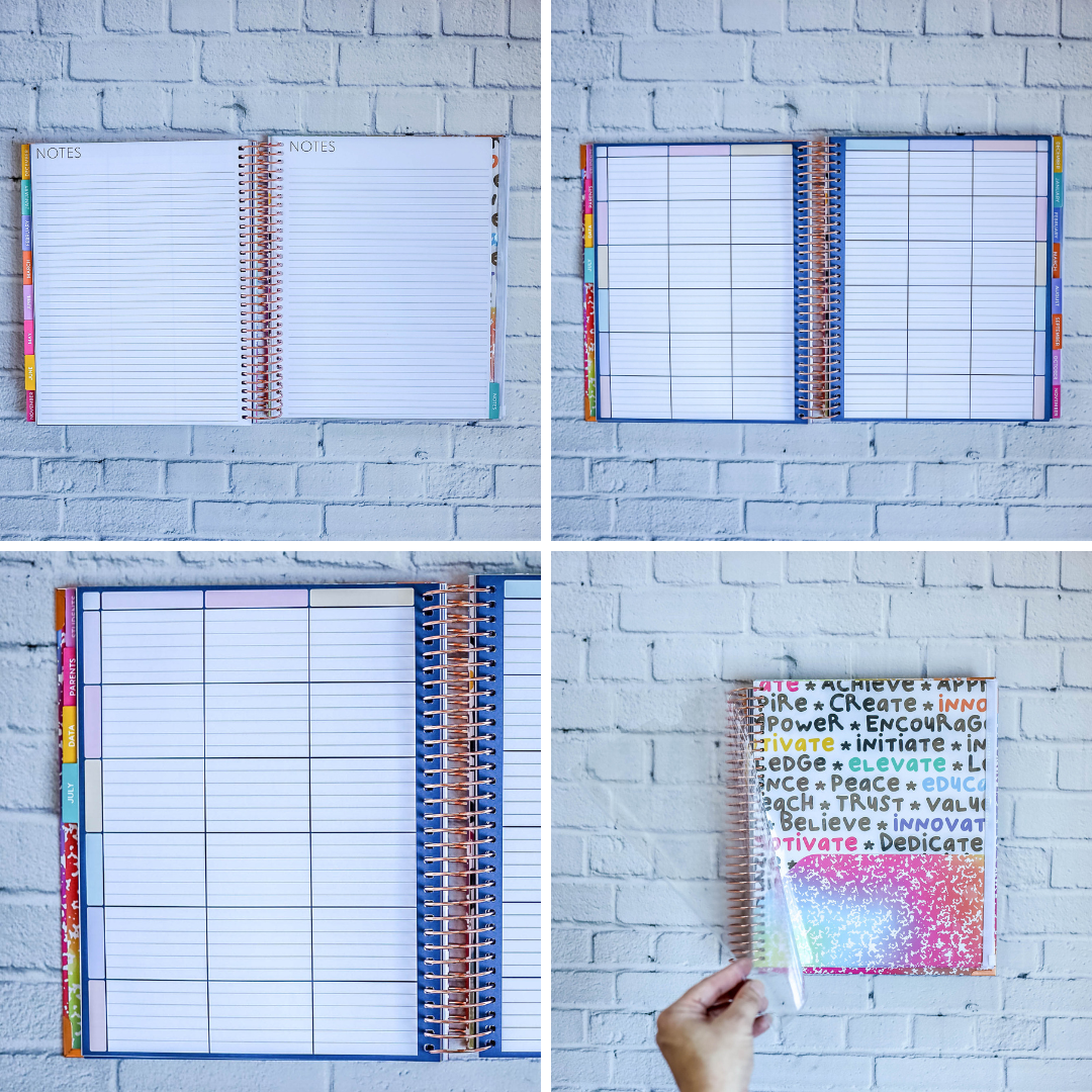 Gimme Stripes Teacher Planner by BERTEAU & Co.